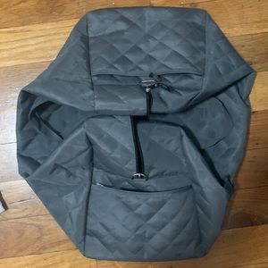 DSW large shoulder/crossbody carryon tote